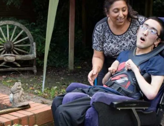 A resident at Ashmill care home in Birmingham- Maven Healthcare