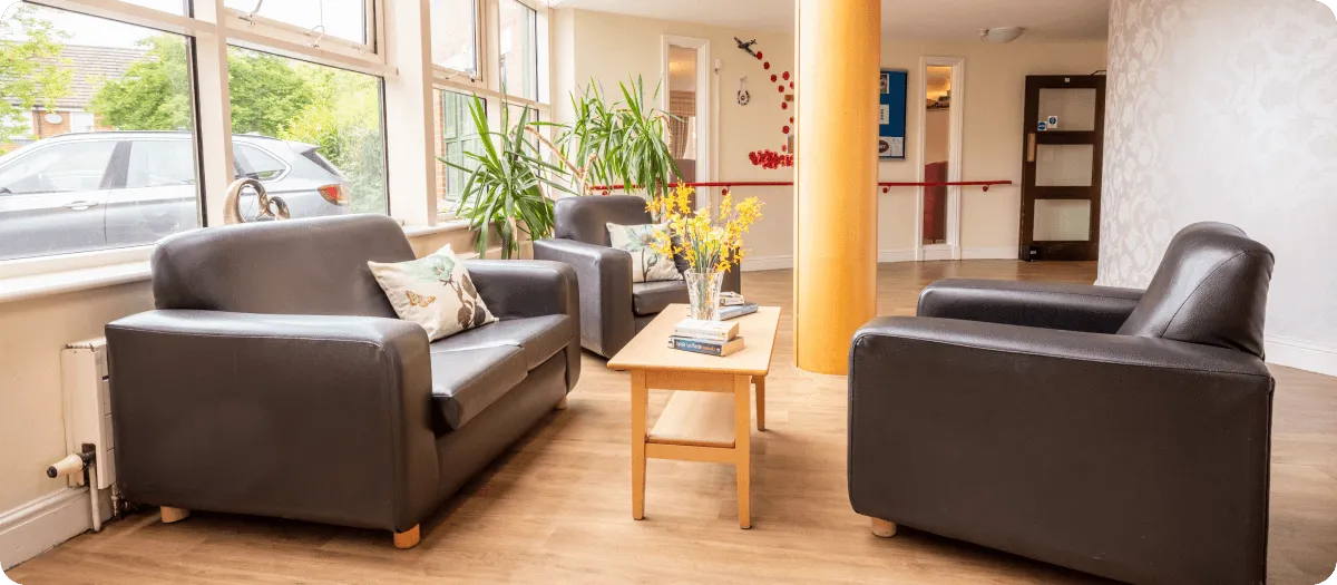 Care home waiting area - Maven Healthcare